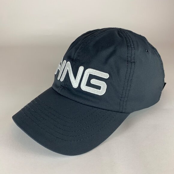 Ping Golf Mens Gray Relaxed Fit Strapback Adjustable Hat - Picture 1 of 6